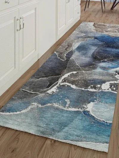 Odyssey OY3 Blue 2'3" x 7'6" Rug