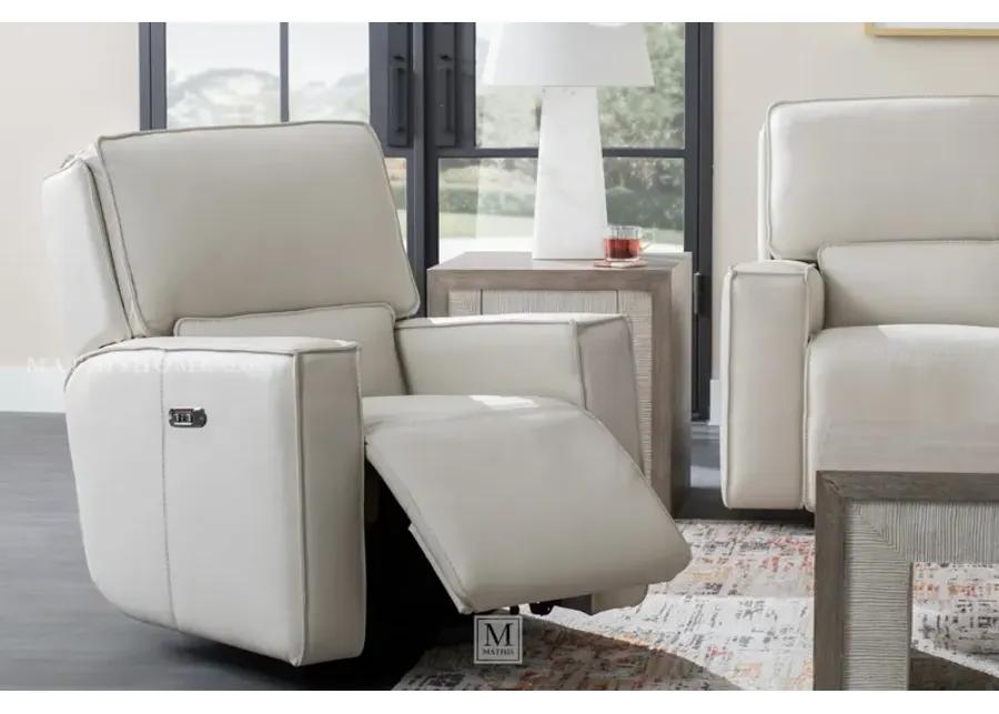 Miles Zero Gravity Power Recliner in Cream