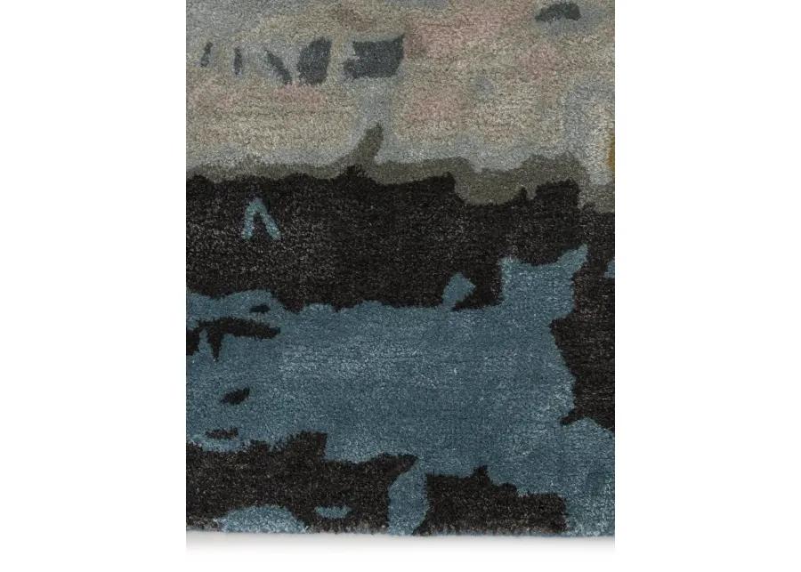 Genesis Benna Black 5' x 8' Rug