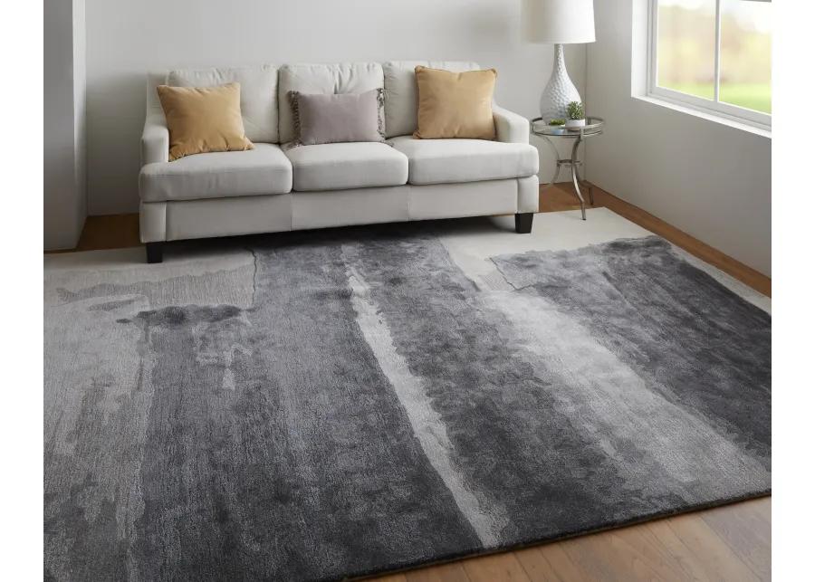 Anya 8921F Gray/Blue/Ivory 2' x 3' Rug