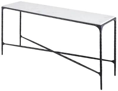 Seville Forged Black Console Table