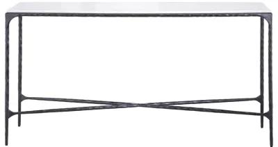 Seville Forged Black Console Table