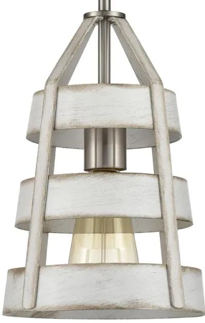 Brigantine 7'' Wide 1-Light White Mini Pendant