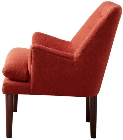 Gracie Mills Marissa Modern solid wood frame accent chair