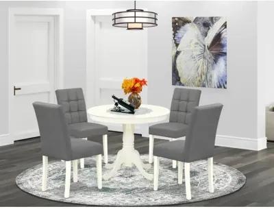 5 Piece Dining Table Set contain A Dinner Table