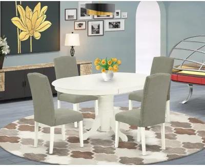 Dining Room Set Linen White