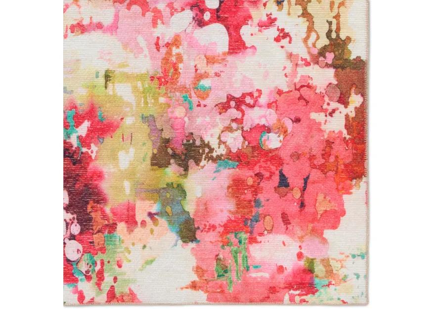 Ibis Rouge Pink 2'6" x 8' Runner Rug