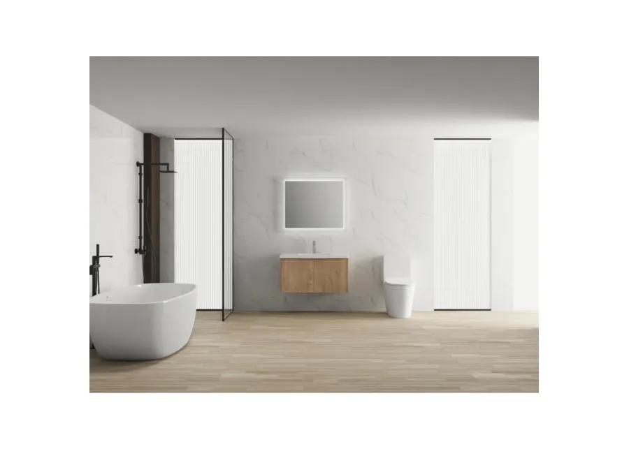 36" Modern Design Bathroom Vanity with Sink, Soft Close Doors