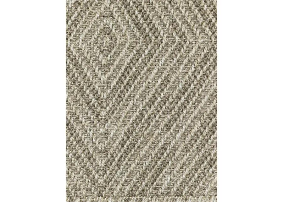 Caicos 1'10" x 7'6" Grey Rug