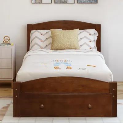 Merax Platform Twin Bed Frame