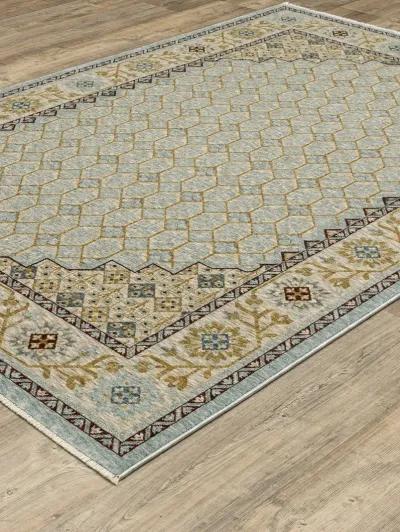 Capella 5'3" x 7'6" Blue Rug