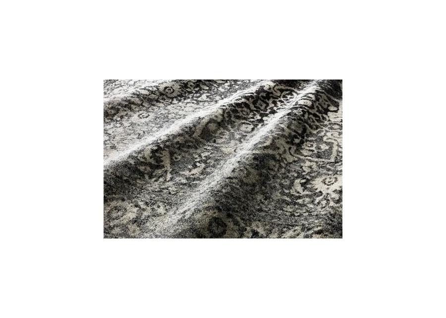 Emory EB01 Black/Ivory 7'7" x 10'6" Rug