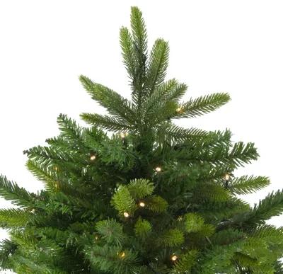 7.5' Pre-Lit Full Gunnison Pine Artificial Christmas Tree - Warm White LED Lights