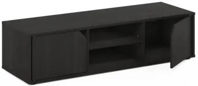 Furinno Classic TV Stand for TV up to 55 Inch, Espresso