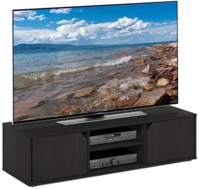 Furinno Classic TV Stand for TV up to 55 Inch, Espresso