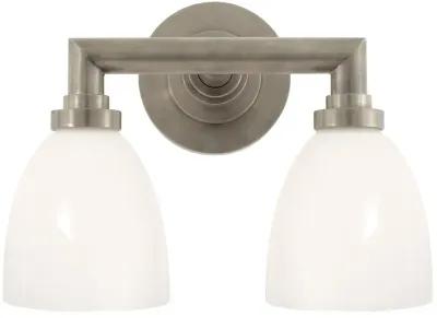 Wilton Triple Bath Light in Polished Nickel