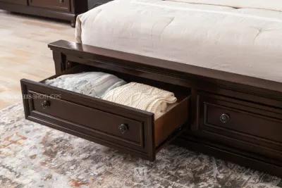 Porter California King Storage Sleigh Bed