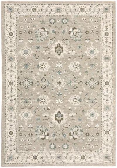 Andorra 6'7" x 9'6" Beige Rug