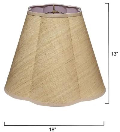 Scalloped Lamp Shade