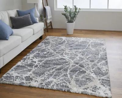 Mynka 39IDF Gray/Ivory 2' x 3' Rug