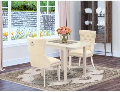 3-PIECE MODERN DINING TABLE SET