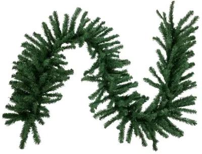 27' x 20" Green Artificial Pine Christmas Garland  Unlit