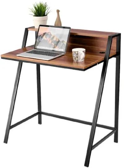 2 Tier Home Office Study Workstation Computer Desk