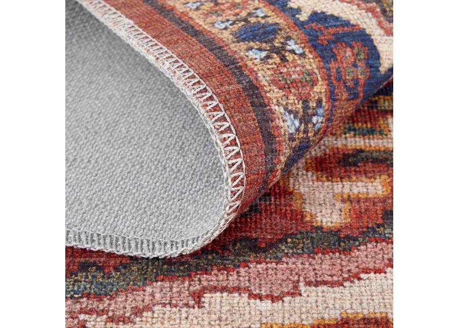 Rawlins 39HMF Red/Tan/Blue 2' x 3' Rug