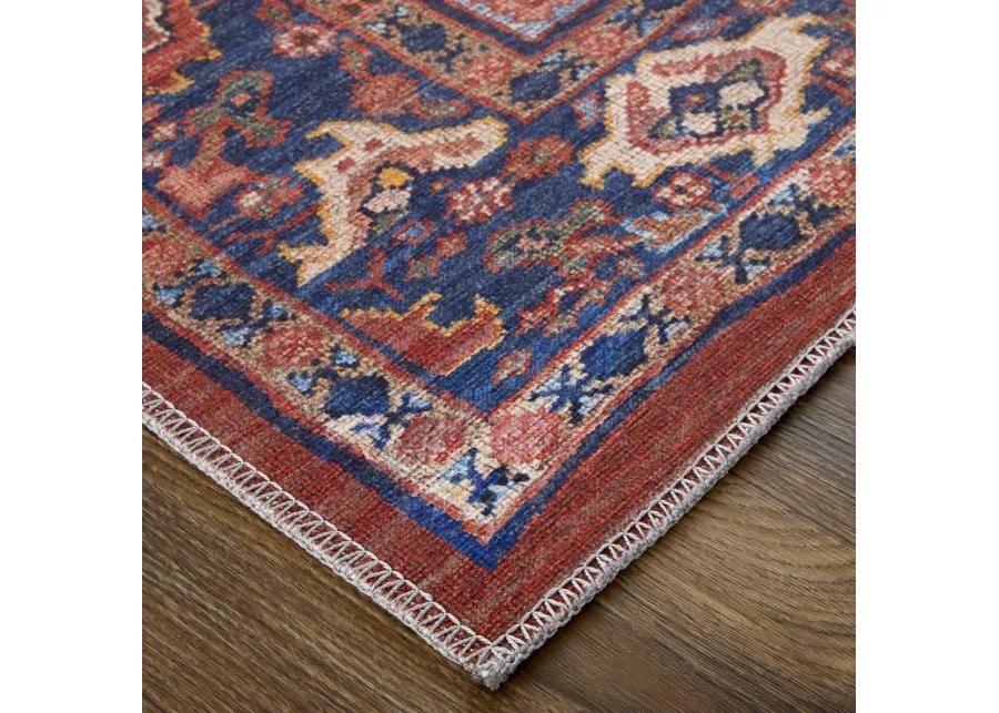 Rawlins 39HMF Red/Tan/Blue 2' x 3' Rug