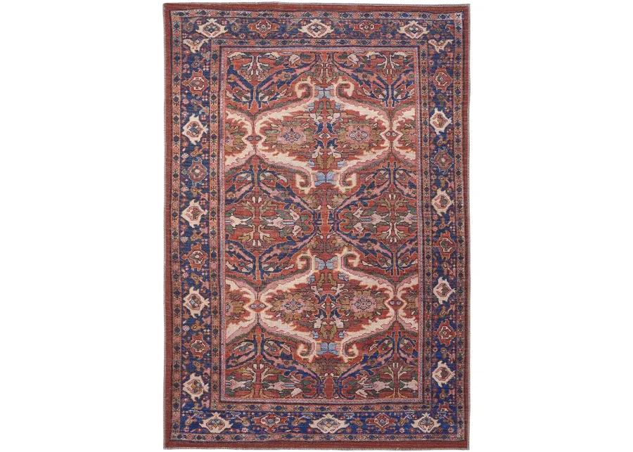 Rawlins 39HMF Red/Tan/Blue 2' x 3' Rug