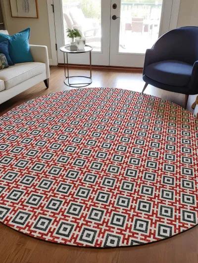 Marlo MO1 Red 10' Rug