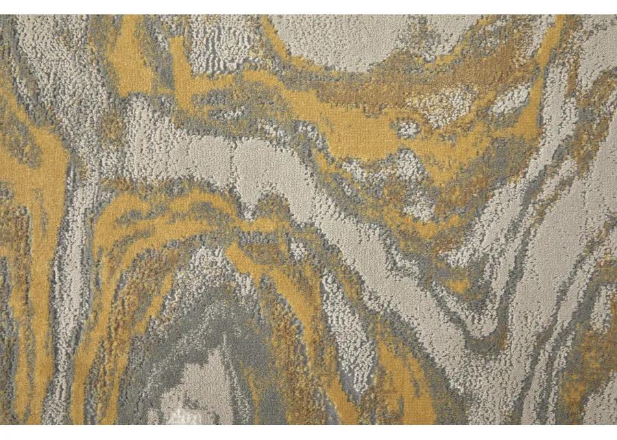 Waldor 3602F Gold/Ivory/Gray 10' x 13'2" Rug