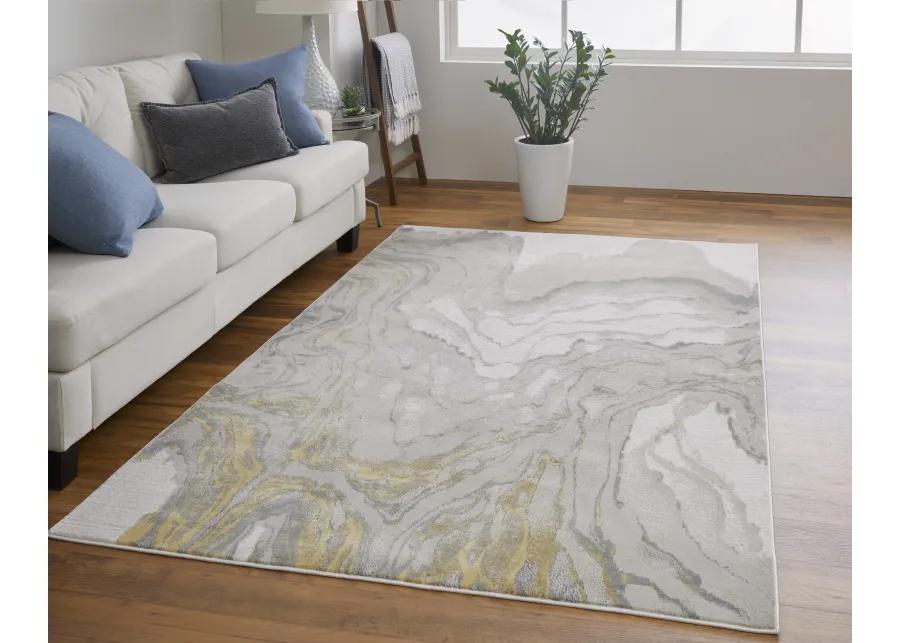 Waldor 3602F Gold/Ivory/Gray 10' x 13'2" Rug