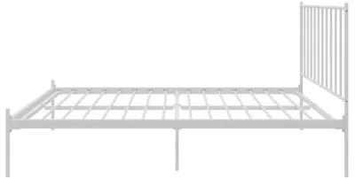 Ares Metal Bed, Full, White