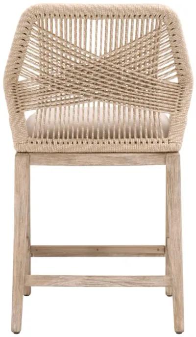 Loom Counter Stool in Sand