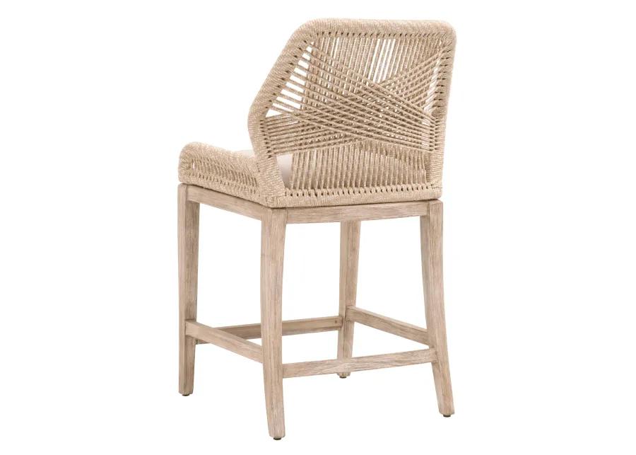 Loom Counter Stool in Sand