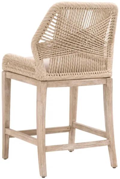 Loom Counter Stool in Sand