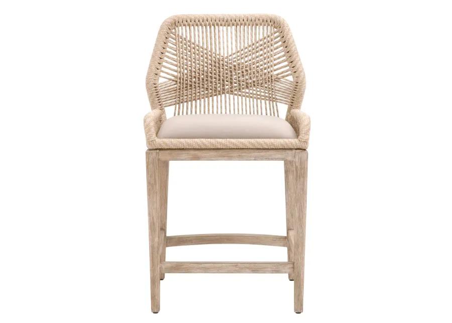 Loom Counter Stool in Sand