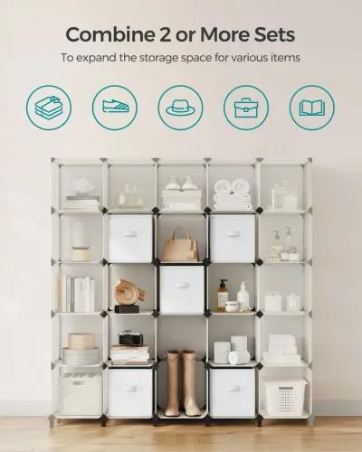 Cube Storage Organizer with 6 Storage Boxes