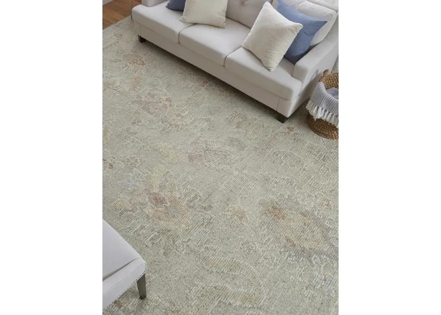 Grafton 69FNF 8'6" x 11'6" Gray/Green/Blue Rug