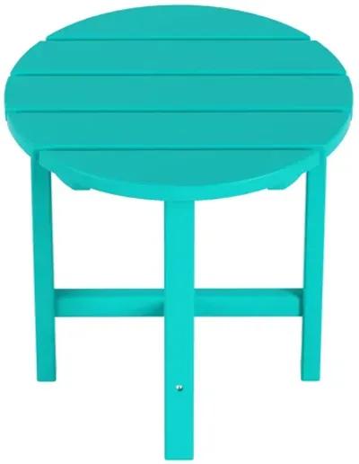 WestinTrends Outdoor Patio Round Adirondack Side Table