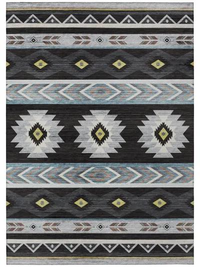 Phoenix PH3 Black 9' x 12' Rug