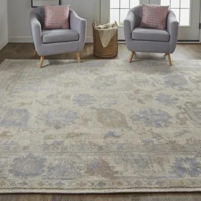 Wendover 6862F Tan/Orange/Blue 5' x 8' Rug