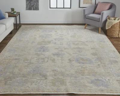 Wendover 6862F Tan/Orange/Blue 5' x 8' Rug