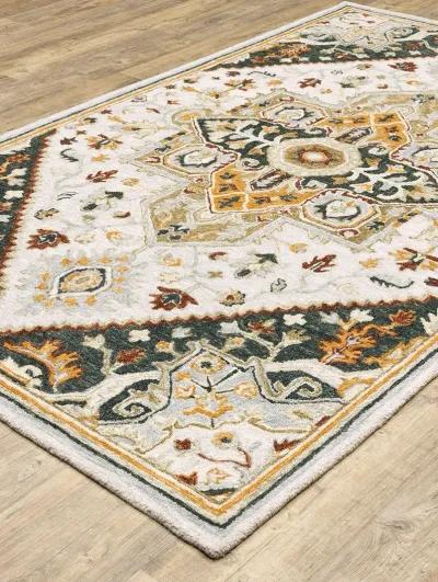 Alfresco 3'6" x 5'6" Ivory Rug