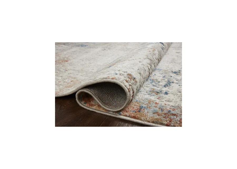 Bianca BIA03 Ivory/Multi 5'3" x 7'6" Rug