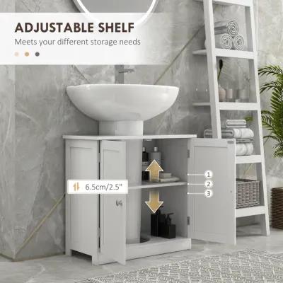 Bathroom Under Sink Vanity Cabinet Multipurpose Space Saver Storage Organizer