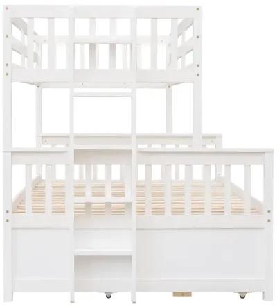 Merax Separable Bunk Bed with Storage Drawers