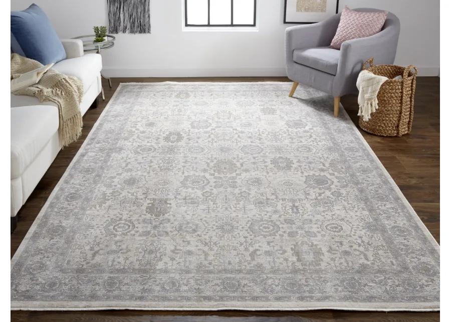 Marquette 3776F Gray/Silver/Ivory 7'10" x 9'10" Rug