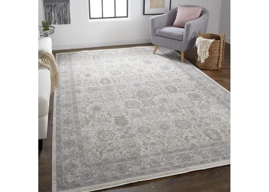 Marquette 3776F Gray/Silver/Ivory 7'10" x 9'10" Rug